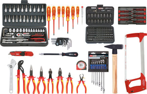 KS TOOLS Premium Max Elektriker-Werkzeugkoffer, 195-tlg ( 117.0195 )