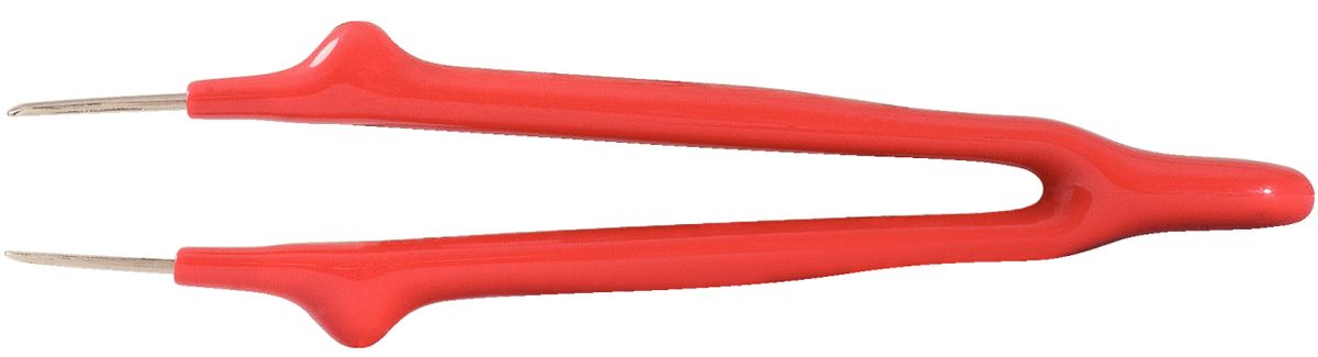 KS TOOLS Pinzette mit Schutzisolierung, gerade, 15mm ( 117.1628 ) - Toolbrothers