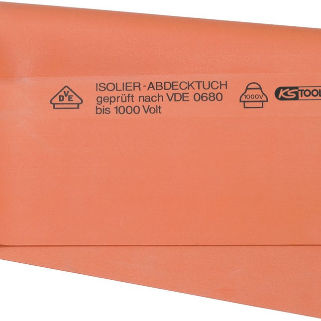 KS TOOLS Gummi-Abdecktuch mit Schutzisolierung, Stärke 1,0, 250mm ( 117.1652 ) - Toolbrothers