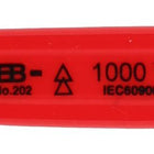 KS TOOLS Ratschen-Maulschlüssel mit Schutzisolierung, 12 mm ( 117.2264 )