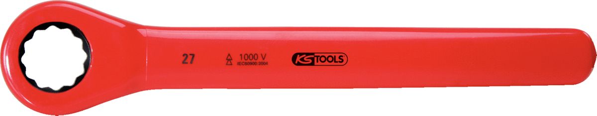 KS TOOLS Ratschenringschlüssel mit Schutzisolierung, 7/16" ( 117.2285 )