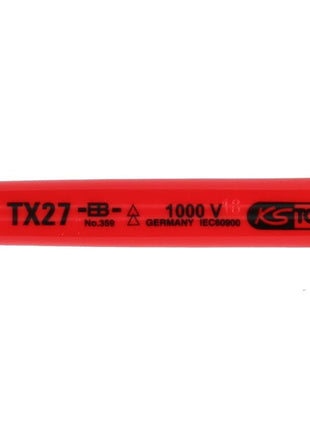 KS TOOLS Clé mâle Torx à poignée en T avec revêtement isolant, T20, 120 mm ( 117.2414 )