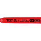 KS TOOLS T-Griff-Torx-Stiftschlüssel mit Schutzisolierung, T50, 200 mm ( 117.2421 )