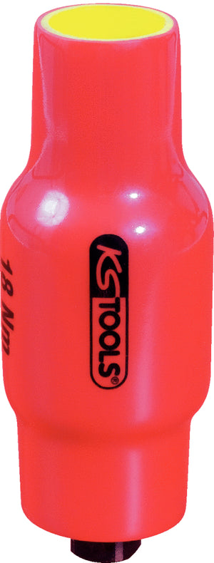 KS TOOLS 3/8" Festeingestellter Drehmomentbegrenzer mit Schutzisolierung, 18Nm ( 117.3803 )