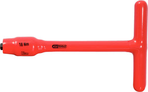 KS TOOLS 3/8" Festeingestellter T-Griff-Drehmomentbegrenzer mit Schutzisolierung, 18Nm ( 117.3807 )