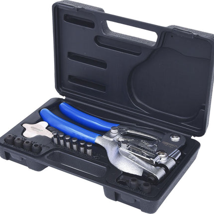 KS TOOLS Lochzangen-Satz, 16-tlg ( 118.0105 ) - Toolbrothers