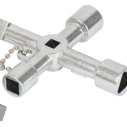 KS TOOLS Universal-Schaltschrankschlüssel, 61mm ( 130.1020 ) - Toolbrothers