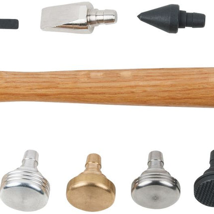 KS TOOLS Universal-Ausbeulhammer-Satz, 14-tlg ( 140.5245 ) - Toolbrothers