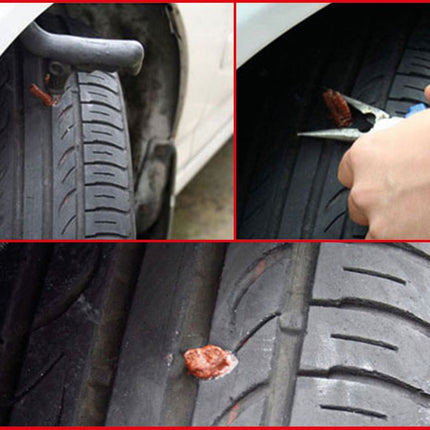 KS TOOLS Reifenvulkanisier-Satz für KFZ, 5-tlg, 100 mm Fäden ( 150.1070 ) - Toolbrothers