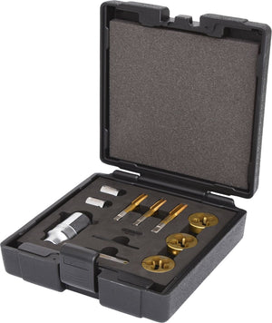 KS TOOLS 3/8" Gewindeschneid-Satz für Radmuttern- und Schrauben, 11-tlg ( 150.1420 )