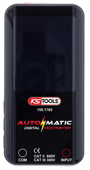 KS TOOLS Automatik Digital-Multimeter inkl. Prüfspitzen  ( 150.1765 )