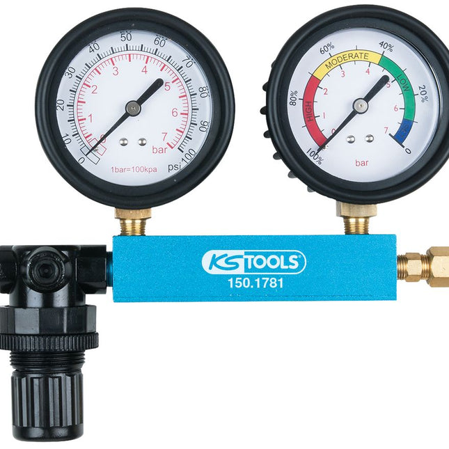 KS TOOLS Testgerät mit Doppelanzeige ( 150.1781 ) - Toolbrothers