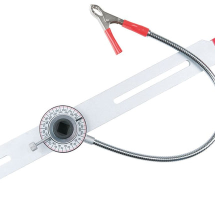 KS TOOLS Zweimassenschwungrad Prüfwerkzeug mit Winkelgradscheibe und Messuhr ( 150.2425 ) - Toolbrothers