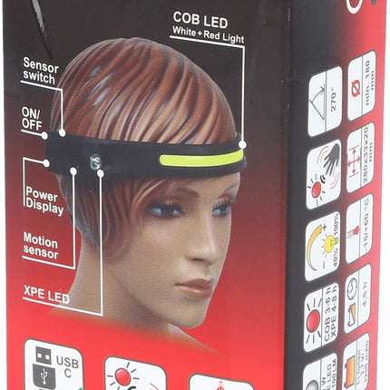 KS TOOLS 270° Outdoor-Kopflampe mit Bewegungssensor ( 150.4520 ) - Toolbrothers