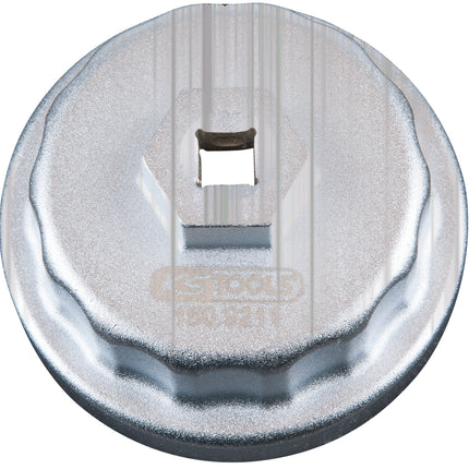 KS TOOLS 3/8" Ölfilterschlüssel Ø 64,5 mm / 14 Flächen  ( 150.9211 ) - Toolbrothers
