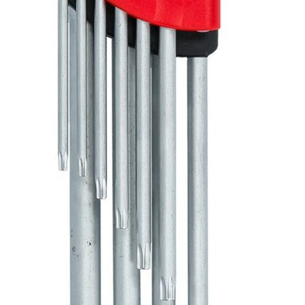 KS TOOLS Torx-Winkelstiftschlüssel-Satz mit Bohrung, XL, 10-tlgTB8-TB50 ( 151.4800 ) - Toolbrothers