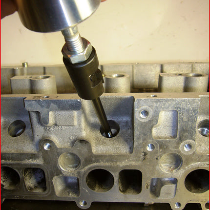 KS TOOLS Universal Glühkerzen-Ausbohrsatz M8 x 1, 8-tlg ( 152.1020 )