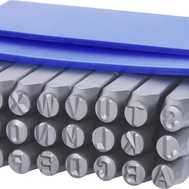 KS TOOLS Buchstaben-Prägestempel-Satz, 27-tlg ( 156.0468 ) - Toolbrothers