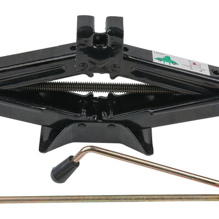 KS TOOLS Scheren-Stahl-Wagenheber mit Kurbel, 1.500 kg  ( 160.0704 ) - Toolbrothers