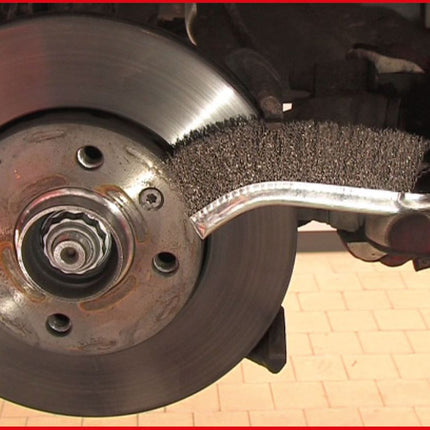 KS TOOLS Messingdraht-Allzweck-Drahtbürste, 250mm ( 201.2302 ) - Toolbrothers