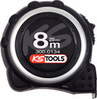 KS TOOLS Bandmaß mit Feststeller,schwarz-grau, 8m ( 300.0134 ) - Toolbrothers