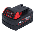 Milwaukee M18 B4 Akku 18 V / 4,0 Ah / 4000 mAh RED Li-Ion ( 4932430063 ) - Toolbrothers