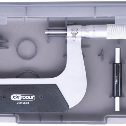 KS TOOLS Bügelmessschraube, 75-100mm ( 300.0558 ) - Toolbrothers
