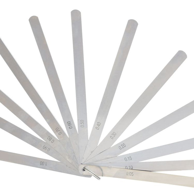 KS TOOLS Kolbenspiellehre, 13 Blatt, 0,05-1mm, 200mm lang ( 300.0618 ) - Toolbrothers