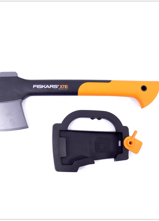 Fiskars Set - Universal Axt X 7 + Handsäge SW 73 + Universal Messer K 40 inkl. Transporttasche ( 129039 ) - Toolbrothers