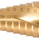 KS TOOLS HSS-TiN Stufenbohrer,Ø 7-32,5mm, 11 Stufen ( 330.2363 ) - Toolbrothers