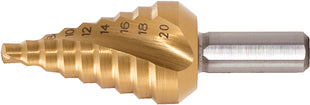 KS TOOLS HSS-TiN Stufenbohrer extra kurz,Ø 4-20mm, 9 Stufen ( 330.2375 ) - Toolbrothers