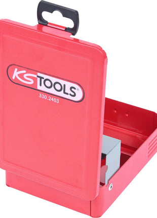 KS TOOLS HSS Stufenbohrer-Satz, Stahlblechkassette 3-tlg ( 330.2403 ) - Toolbrothers