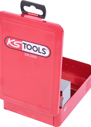 KS TOOLS HSS TiN Stufenbohrer-Satz, Stahlblechkassette 3-tlg ( 330.2423 ) - Toolbrothers