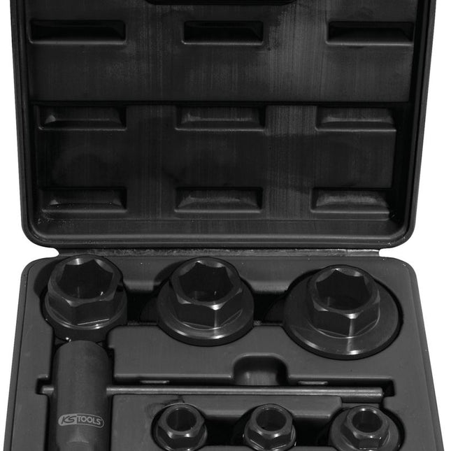 KS TOOLS Schneideisen-Adapter-Satz, 8-tlg ( 331.0620 ) - Toolbrothers