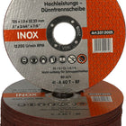 KS TOOLS Hochleistungs-Dünntrennscheibe, Ø 125mm, 1 mm, 25 Stück ( 337.2025 ) - Toolbrothers