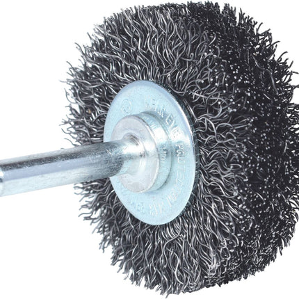 KS TOOLS Stahldrahtbürstenscheibe 0,3mm, Ø 50mm ( 340.0029 ) - Toolbrothers