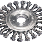 KS TOOLS Rostfreie Stahldrahtrundbürste 0,5mm, Ø 115mm ( 340.0046 ) - Toolbrothers