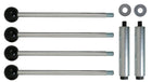 KS TOOLS Jeu de tiges de guidage et de pression pour bouclier avant pour VAG, 6 pcs ( 400.2075 )