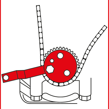 KS TOOLS Motoreinstell-Werkzeug-Satz für Ford, 4-tlg ( 400.4275 )