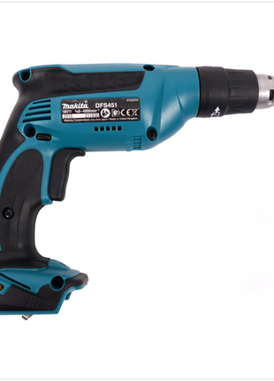 Makita DFS 451 ZE 18 V Li-ion Akku - Schnellbauschrauber mit Einlage für Makpac - Toolbrothers