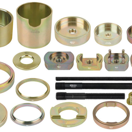 KS TOOLS Silentlagerwerkzeug-Satz, 21-tlg, für BMW Hinterachse ( 440.0255 ) - Toolbrothers