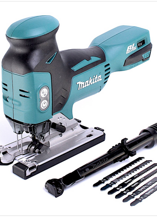 Makita DJV 141 RY1J Akku Pendelhubstichsäge 14,4V Brushless + 1x Akku 1,5Ah + Ladegerät + Makpac - Toolbrothers