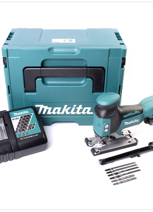 Makita DJV 141 RY1J Akku Pendelhubstichsäge 14,4V Brushless + 1x Akku 1,5Ah + Ladegerät + Makpac - Toolbrothers