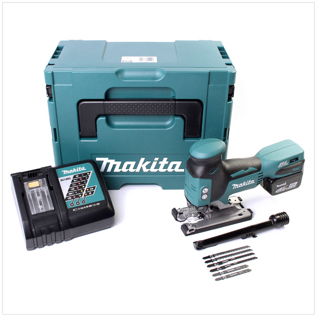Makita DJV 141 RM1J Akku Pendelhubstichsäge 14,4V Brushless + 1x Akku 4,0Ah + Ladegerät + Makpac - Toolbrothers