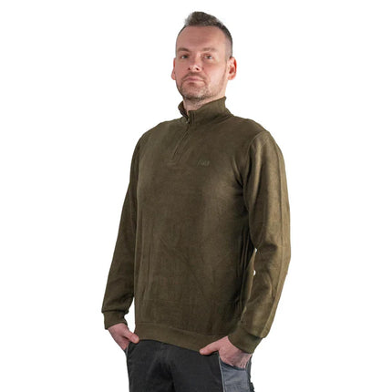 Toolbrothers Quarter-Zip Sweatshirt Casual Fit - AUTUMN COLLECTION Kolor Blackforest Green Rozmiar M