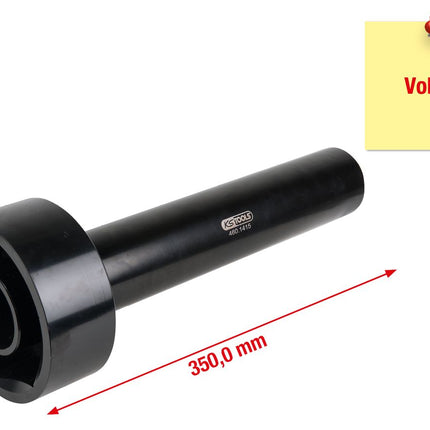 KS TOOLS Achsmuttern-Schlüssel mit Führungsrohr für Volvo, 95mm ( 460.1415 ) - Toolbrothers