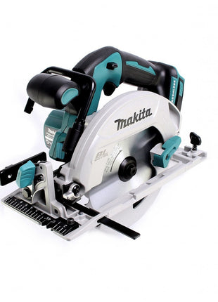 Makita DHS 680 RY1J Akku Handkreissäge 18 V 165 mm Brushless + 1x Akku 1,5 Ah + Ladegerät + Adapter + Makpac - Toolbrothers