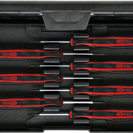 KS TOOLS Feinmechanik-Schraubendreher-Satz PH und Schlitz, 7-tlg ( 500.7165 ) - Toolbrothers
