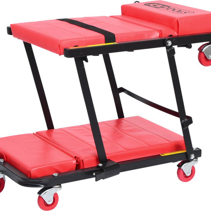 KS TOOLS Fahrbare Liege und Klappsitz, 1200x420mm ( 500.8000 ) - Toolbrothers