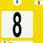 KS TOOLS Schlüsselanhänger-Set, gelb, 300 Stück ( 500.8017 ) - Toolbrothers